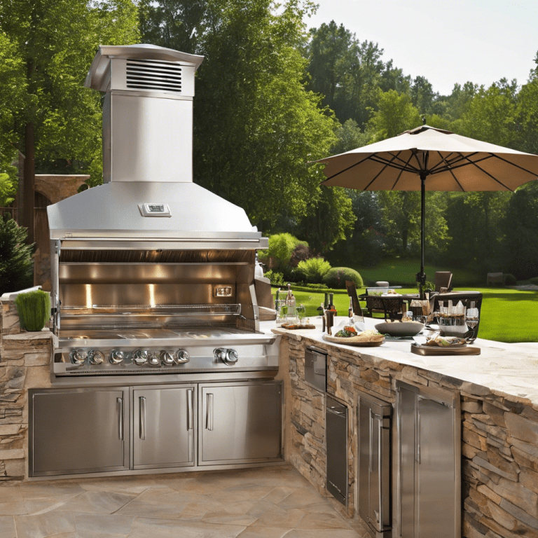 outdoor kitchen